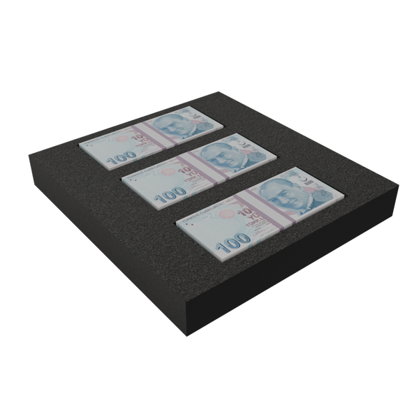 100 TL Sünger Kalıbı