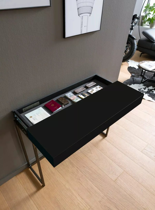 RFID Gizli Bölmeli Konsol (Siyah)